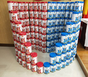 ��ͬ�W��ͯ���L�̷ۮa(ch��n)Ʒչʾ