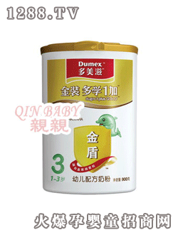 多美滋金裝多學(xué)1加youe配方奶粉900克
