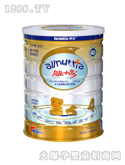 澳優(yōu)能力多youe免疫強(qiáng)化配方奶粉4段罐裝