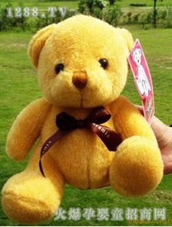 搗蛋基地毛絨玩具泰迪熊