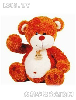 瑞奇比蒂外貿腳印泰迪熊