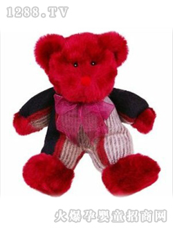 瑞奇比蒂外貿泰迪熊金絲絨毛衣