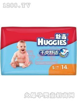 好奇干爽舒適紙尿褲S14