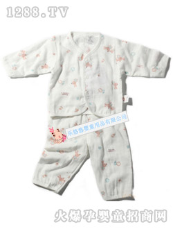 哆啦小貝yinge長袖內(nèi)衣套裝