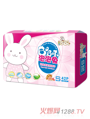 泡泡兔無敵親膚紙尿片-S