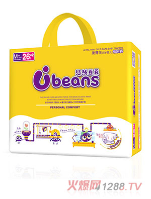 悠然豆豆全芯體柔薄金呵護(hù)yinge紙尿褲M28片