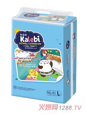 卡樂比超薄yinge紙尿褲L碼56+6片