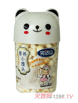 完達(dá)山儲(chǔ)蓄罐精品牛奶味小饅頭