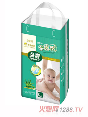 朵奇金裝水嫩嫩蘆薈蠶絲柔嫩紙尿片-L54