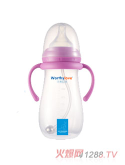 Worthylove沃德拉夫帶手柄yingyePP奶瓶