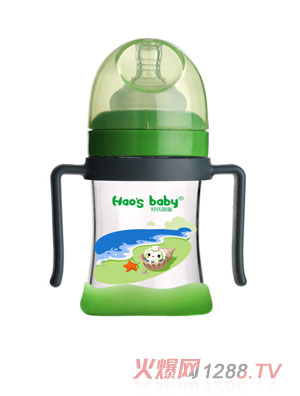 好氏嬰童海螺印花灰色雙柄奶瓶（?。?><div
                                                class=