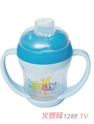 陽(yáng)光兔yinge軟嘴訓(xùn)練杯180ML藍(lán)色