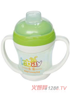 陽(yáng)光兔yinge軟嘴訓(xùn)練杯180ML綠色