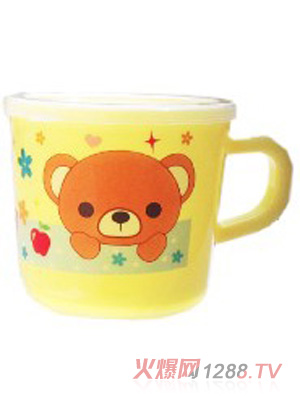 陽光兔yinge牛奶杯黃色