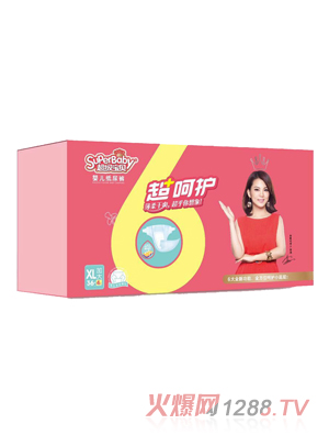 超級(jí)寶貝超呵護(hù)yinge紙尿褲XL碼36片