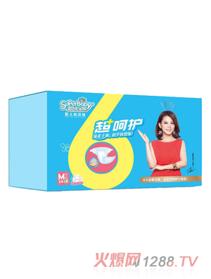 超級(jí)寶貝超呵護(hù)yinge紙尿褲M碼24片
