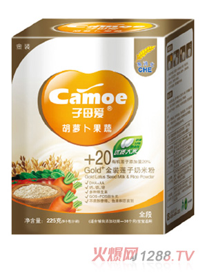 子母愛yingy胡蘿卜果蔬奶米粉盒裝