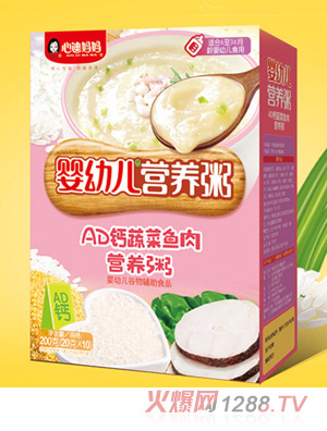 心迪媽媽yingye營(yíng)養(yǎng)粥-AD鈣蔬菜魚肉