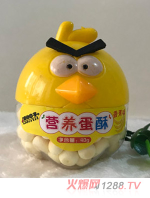 愛的日子營養(yǎng)蛋酥憤怒的小鳥香蕉味