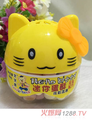 笑笑熊helloy-kitty迷你蛋酥炫彩混裝