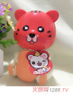 笑笑熊大卡通紫薯蛋蛋酥