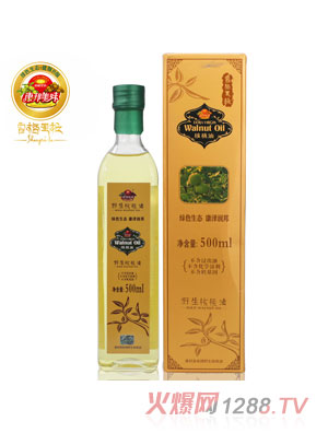 康邦美味云南香格里拉有機(jī)核桃油母嬰適用500ml