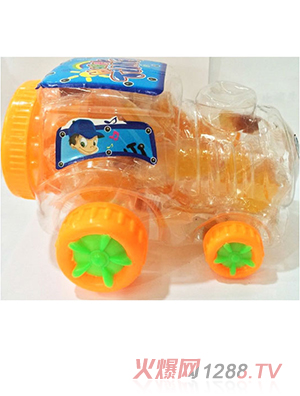 鑫納福軟糖汽車造型 橘色