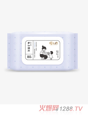 嚶兒坊yinge手口濕巾80片