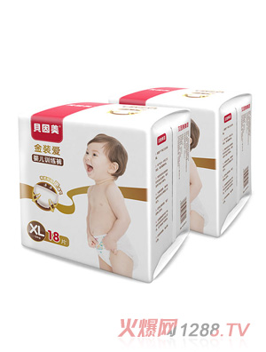 貝因美金裝愛yinge拉拉褲XL36