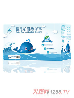 小鯨悠悠yinge護臀紙尿褲XL