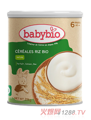 伴寶樂有機(jī)yingye大米米粉