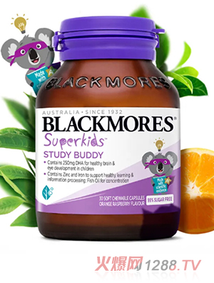 澳佳寶小超人學習小伙伴DHA+鋅