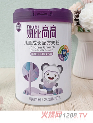 妞比高高兒童成長(zhǎng)配方奶粉