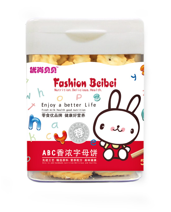 優(yōu)尚貝貝ABC香濃字母餅