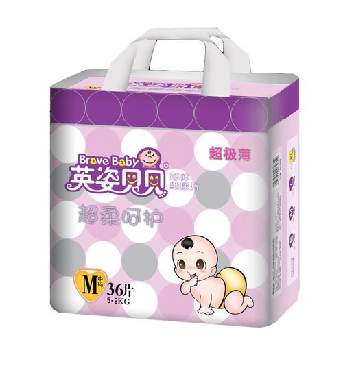 英姿貝貝超柔呵護(hù)紙尿片M
