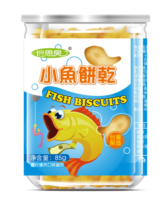 倍思貝小魚(yú)餅干