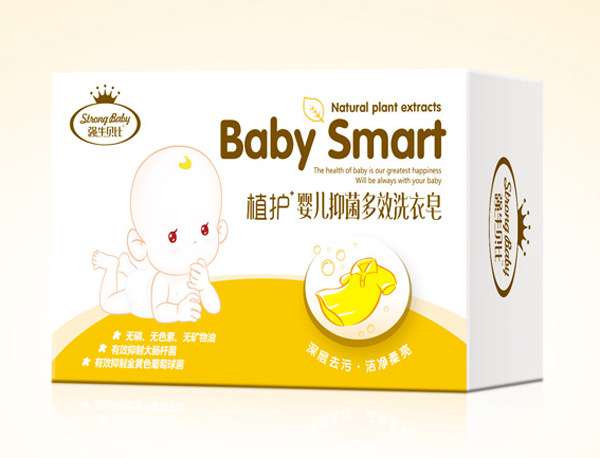 強(qiáng)牛貝比嬰兒抑菌多效洗衣皂