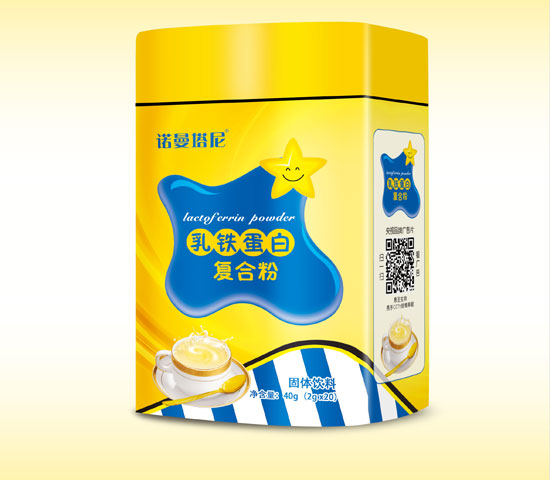 諾曼塔尼QS乳鐵蛋白復(fù)合粉20袋(鐵盒)