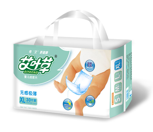 艾葉草無感極薄紙尿片XL30片裝