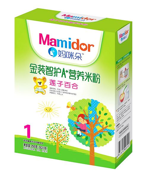 媽咪朵智護(hù)蓮子百合A+營(yíng)養(yǎng)米粉(盒裝)