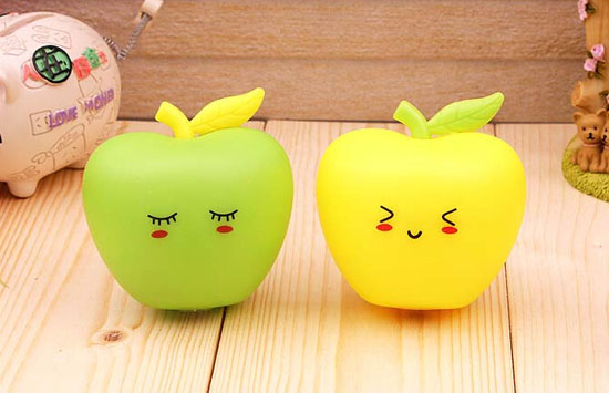 柯麗雅趣味蘋果LED節(jié)能小夜燈