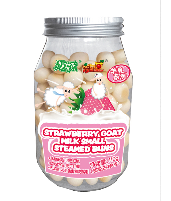 邁葆草莓味羊乳小饅頭