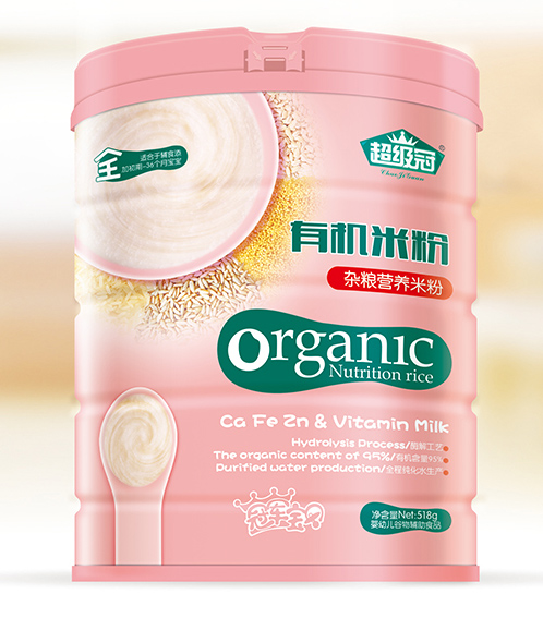 超級冠雜糧營養(yǎng)有機(jī)米粉