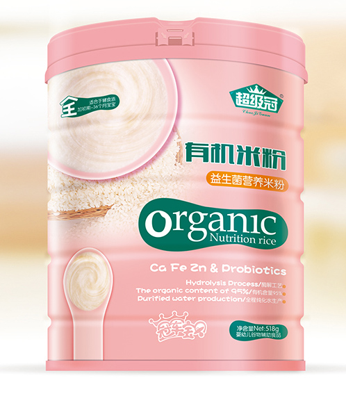 超級冠益生菌營養(yǎng)有機(jī)米粉