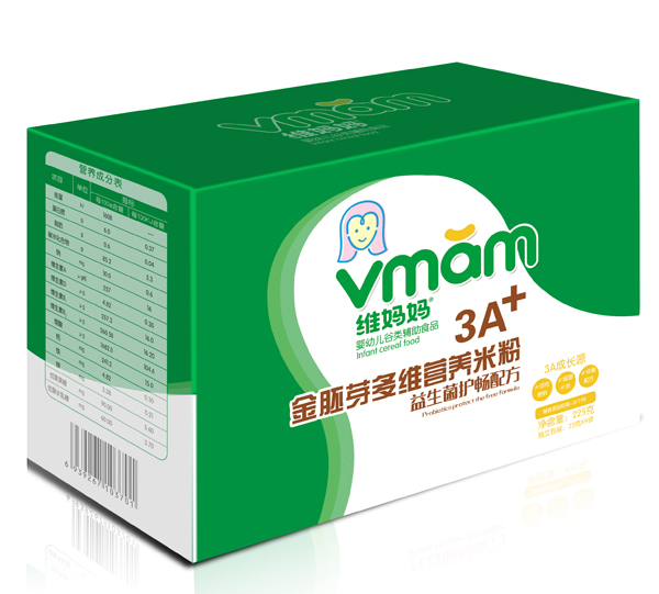 維媽媽益生菌護(hù)暢3A金胚芽多維營養(yǎng)米粉