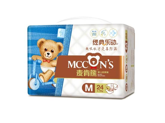 麥肯熊紙尿褲M24片