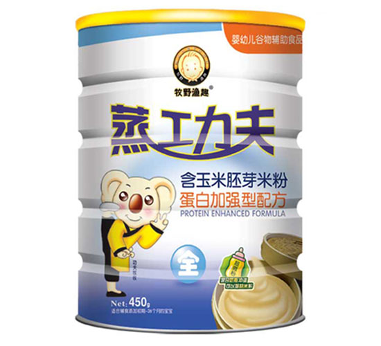 牧野漁趣蒸功夫米粉蛋白加強(qiáng)型配方聽裝