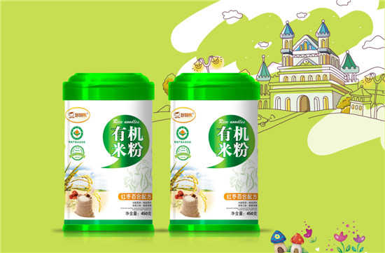 智慧熊紅棗百合有機(jī)米粉