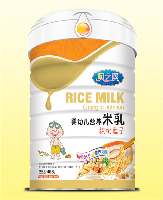 貝之籃核桃蓮子-嬰幼兒營(yíng)養(yǎng)米乳