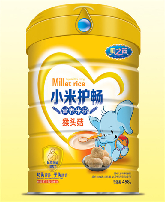 貝之籃猴頭菇-小米護(hù)暢營養(yǎng)米粉